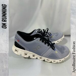 On Running Light Grey Sneakers with Cushioned Sole